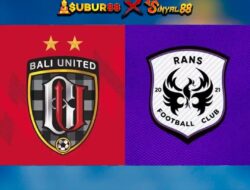 Adu Skil Bali United Vs Rans Nusantara BRI Liga di Stadiun Kapten I Wayan Dipta.
