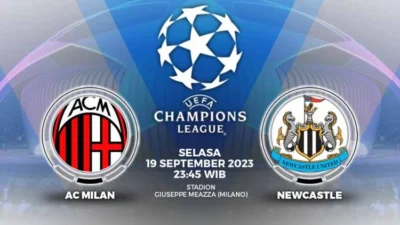 Prediksi UCL AC Milan Vs Newcastle