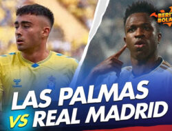 LINK SIARAN LANGSUNG! Pertandingan Liga Spanyol Las Palmas Vs Real Madrid